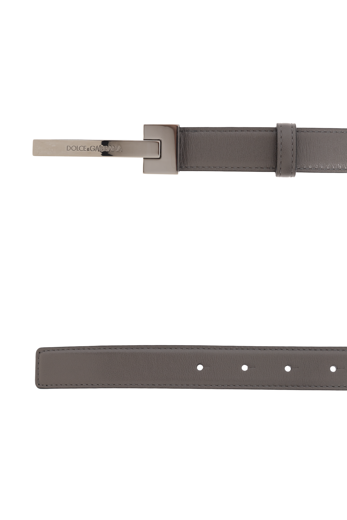 ベルト DOLCE & GABBANA Woman Belt Grey BC4870AV956 80730 Grey Leather belt Dolce & Gabbana - Vitkac AS